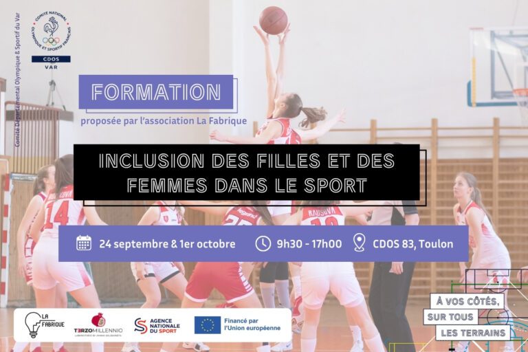 Une formation gratuite pour mieux inclure les femmes dans le sport proposée à la rentrée !